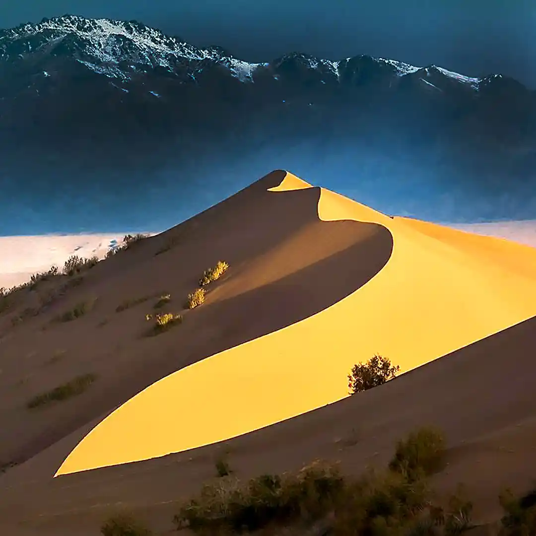 Бархан Сарыкум — уникальная пустыня в Дагестане