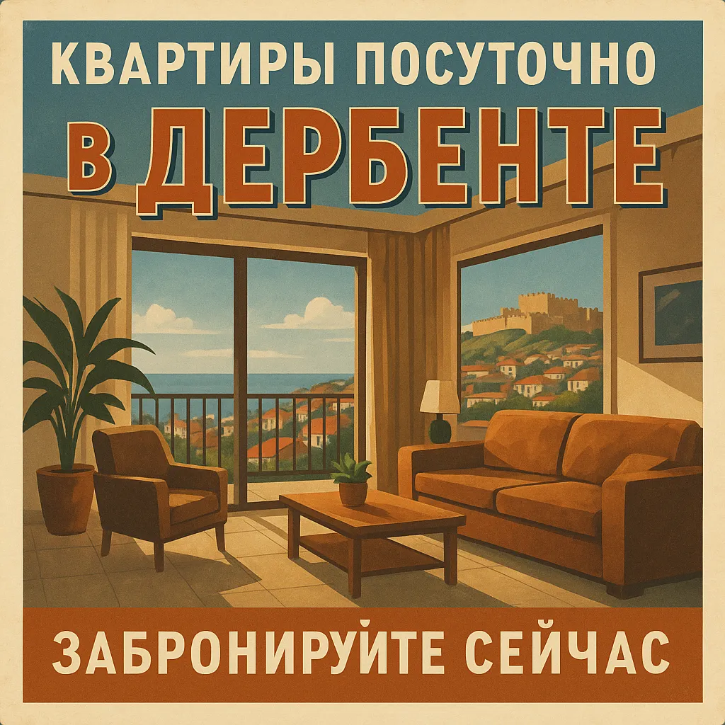 Квартиры посуточно в Дербенте